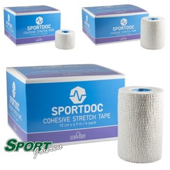 Produktbild för “Cohesive Stretch Tejp (klisterbinda)- Sportdoc”